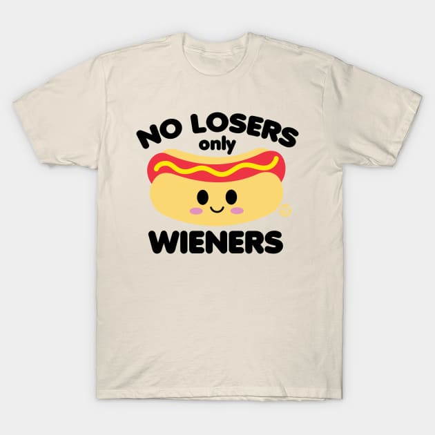 NO LOSERS T-Shirt by toddgoldmanart